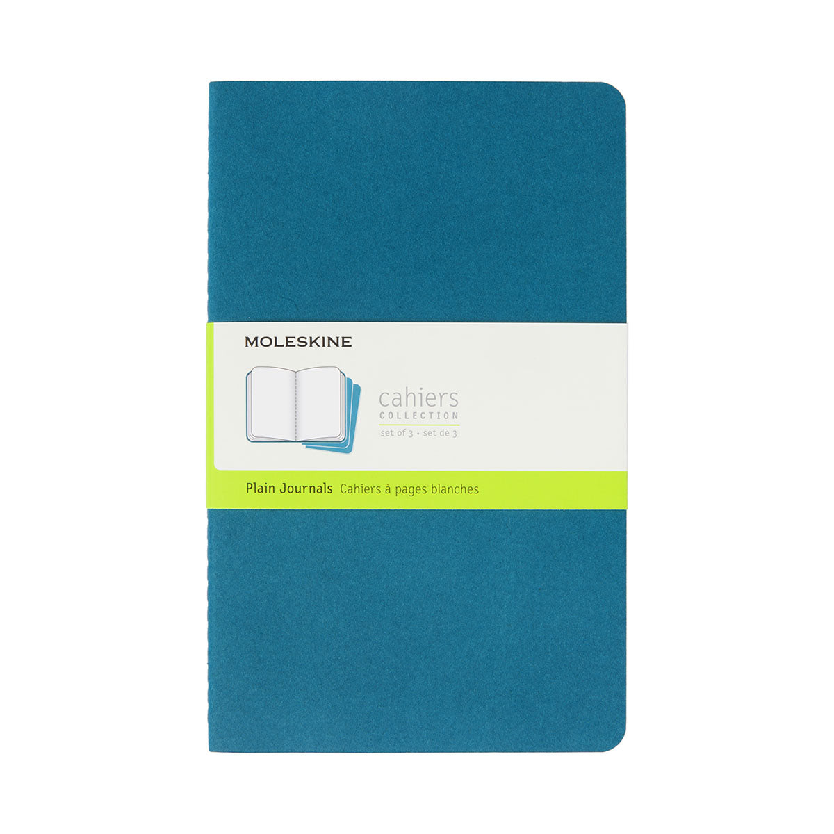 Moleskine Cahier Large Journal Plain Set of 3