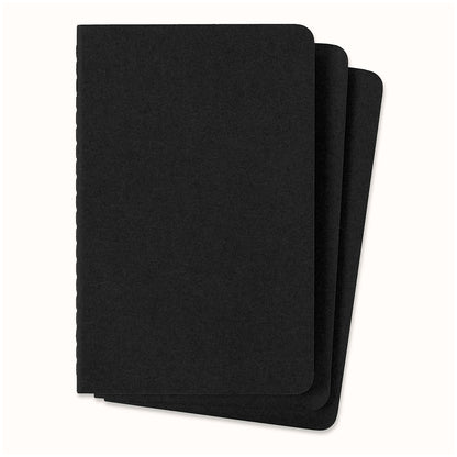 Moleskine Cahier Pocket Journal Plain Set of 3
