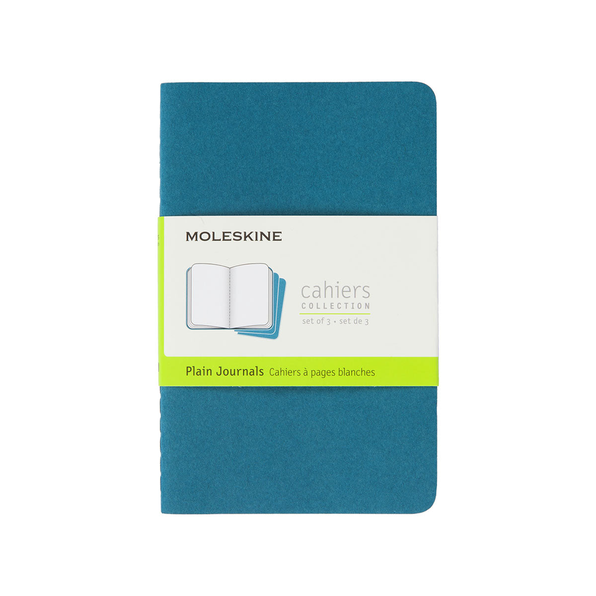 Moleskine Cahier Pocket Journal Plain Set of 3