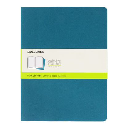 Moleskine Cahier X-Large Journal Plain Set of 3