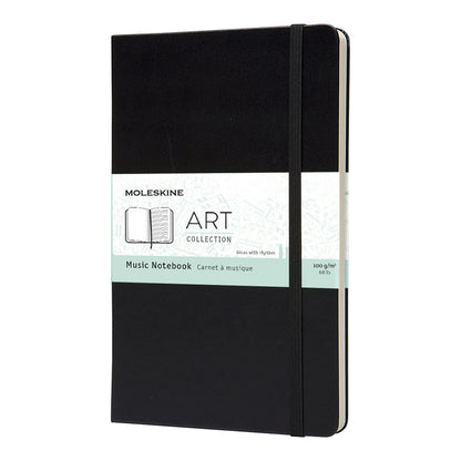 Moleskine Large Music Notebook Hard Cover