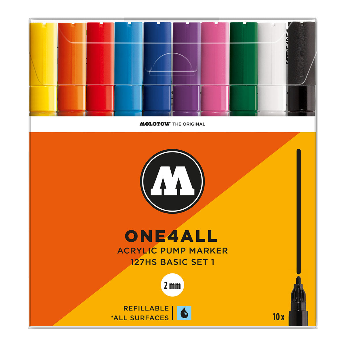 Molotow ONE4ALL 127HS 10set Basic 1