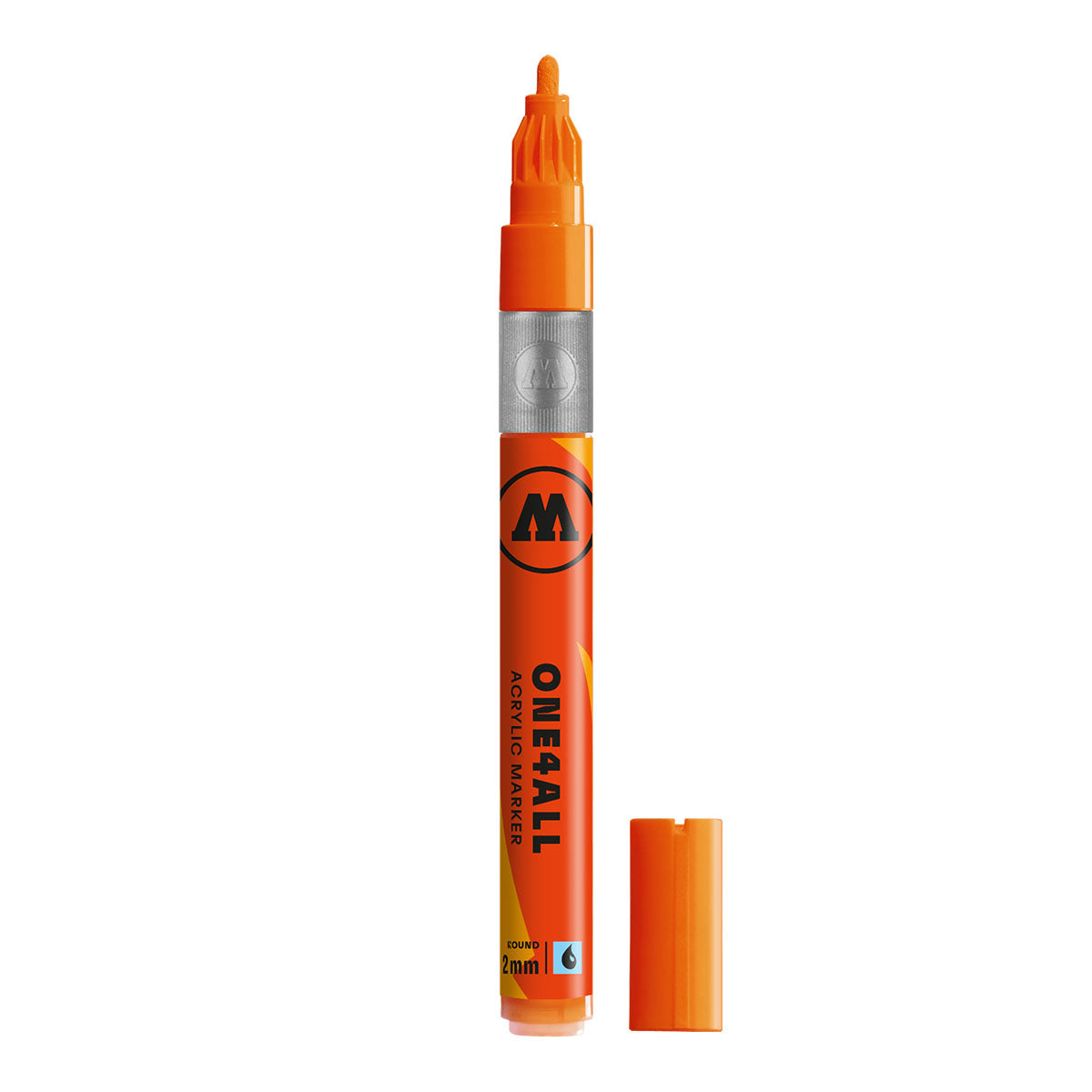 Molotow ONE4ALL 127HS Marker, 2 mm - 085 Dare Orange