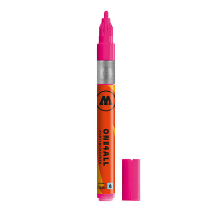 Molotow ONE4ALL 127HS Marker, 2 mm - 217 Neon Pink Fluo