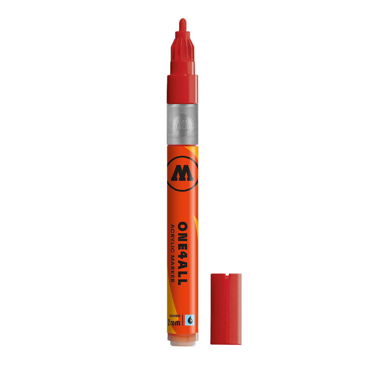 Molotow ONE4ALL 127HS Marker, 2 mm - 245 Raspberry Red