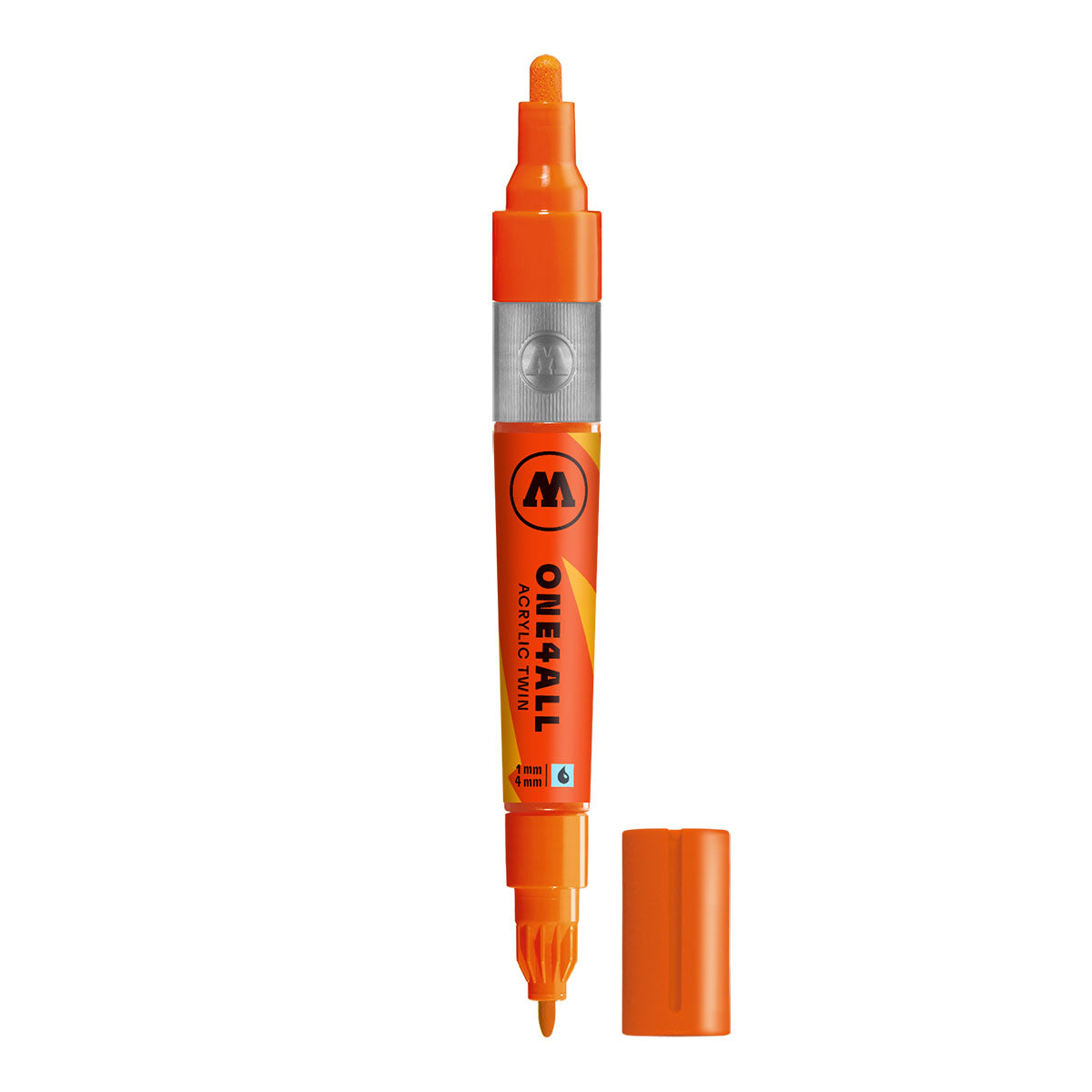 Molotow ONE4ALL Acrylic Twin Marker - 085 Dare Orange