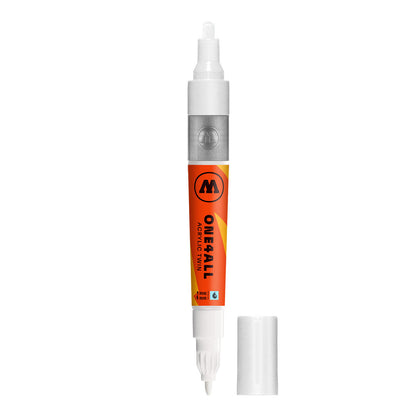 Molotow ONE4ALL Acrylic Twin Marker - 160 Signal White