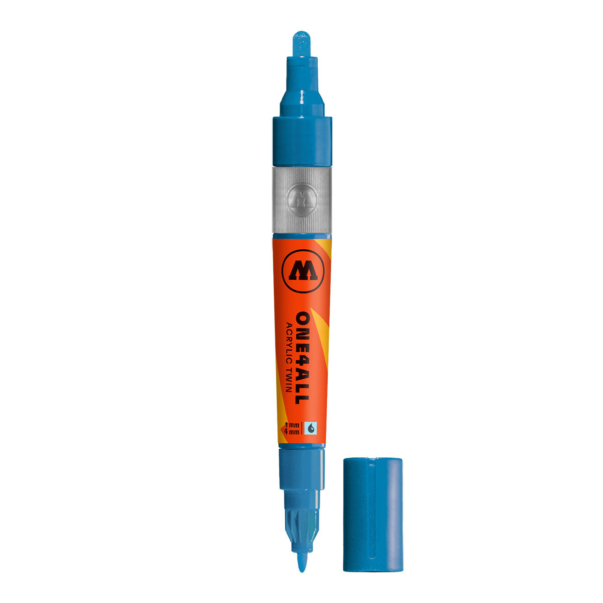 Molotow ONE4ALL Acrylic Twin Marker - 230 Schock Blue