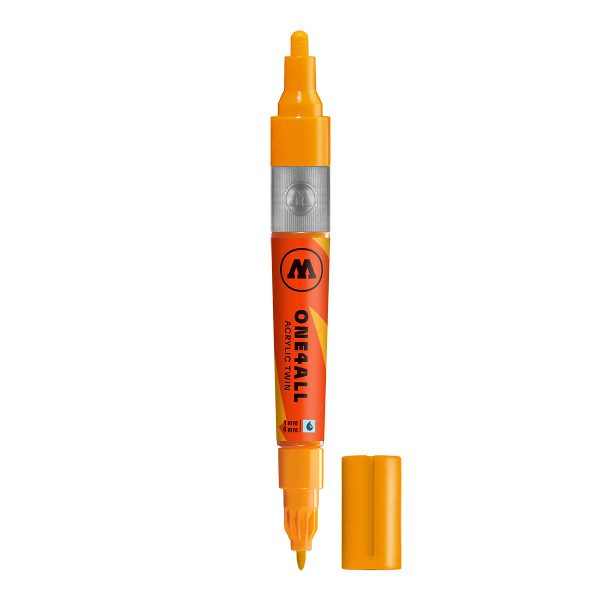 Molotow ONE4ALL Acrylic Twin Marker - 240 Slider Light Orange