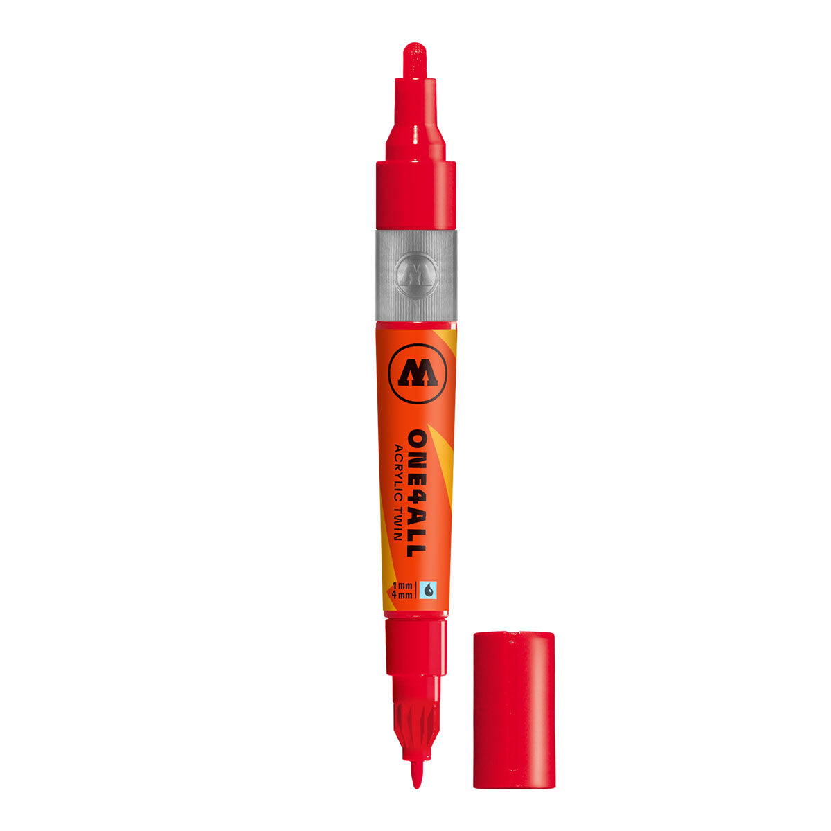Molotow ONE4ALL Acrylic Twin Marker - 243 Mad C Cherry Red