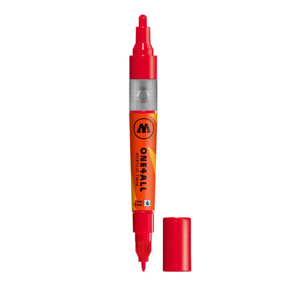 Molotow ONE4ALL Acrylic Twin Marker - 243 Mad C Cherry Red