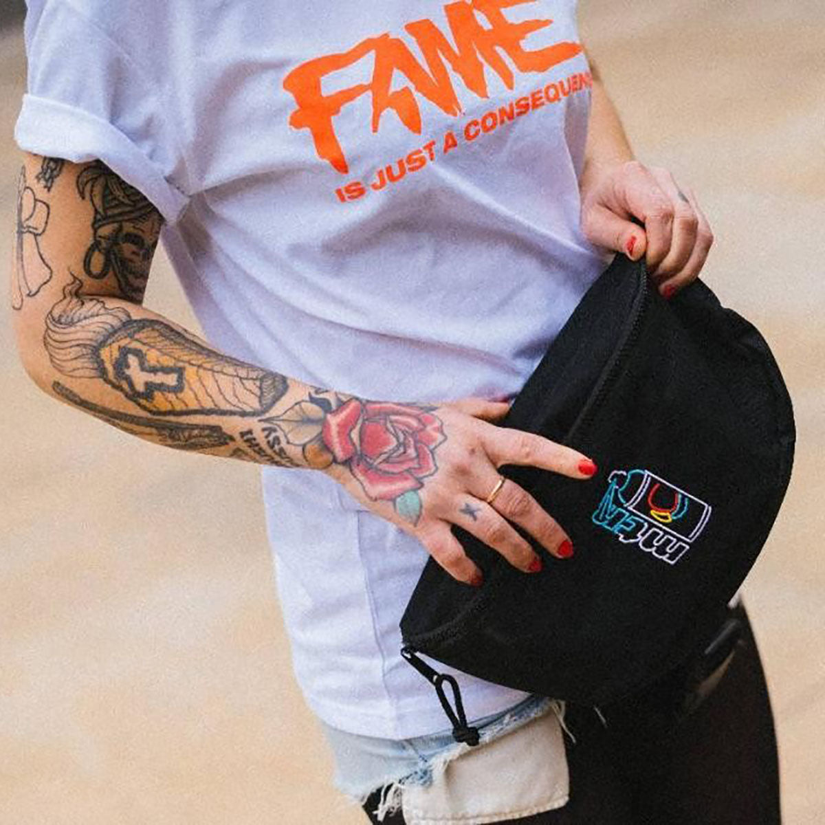 MTN Fame White Tee