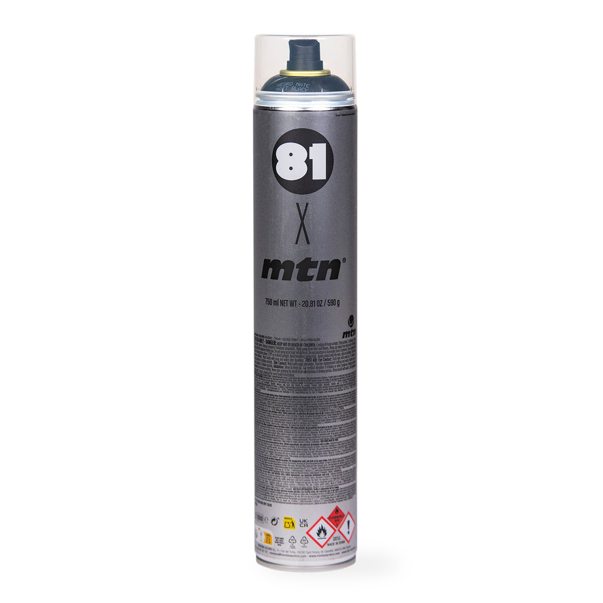 MTN x 81 Cap Mad Maxxx Widestyle Spray Paint 750ml Black – UNFADE