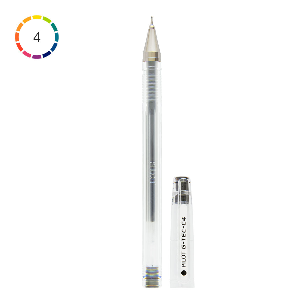 thumbnail image 2 of Pilot G-Tec C4 0.4mm Black Ballpoint Pen - Hyper Fine Point 2 of 6