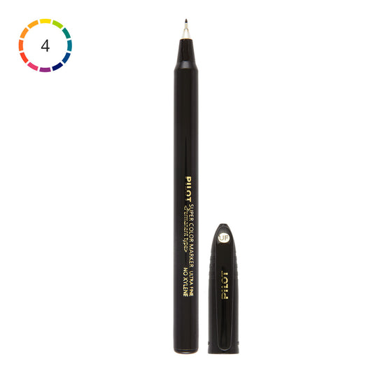 Pilot Super Color Ultra Fine Marker, 0.4 mm