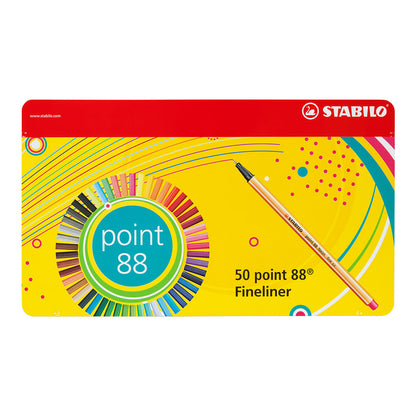 Stabilo Point 88 Fineliner 50 set