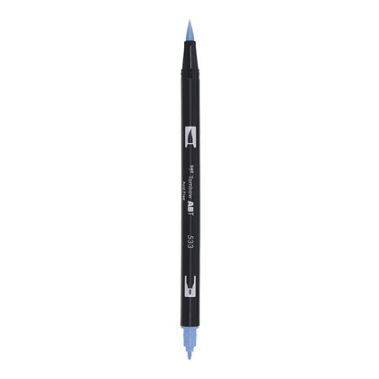 Tombow ABT Dual Brush Pen - 533 Peacock Blue