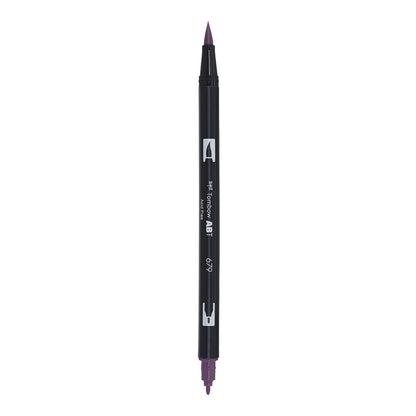 Tombow ABT Dual Brush Pen - 679 Dark Plum