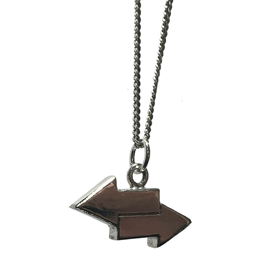 Trackside Shines Systems Skåne Pågan Silver Necklace