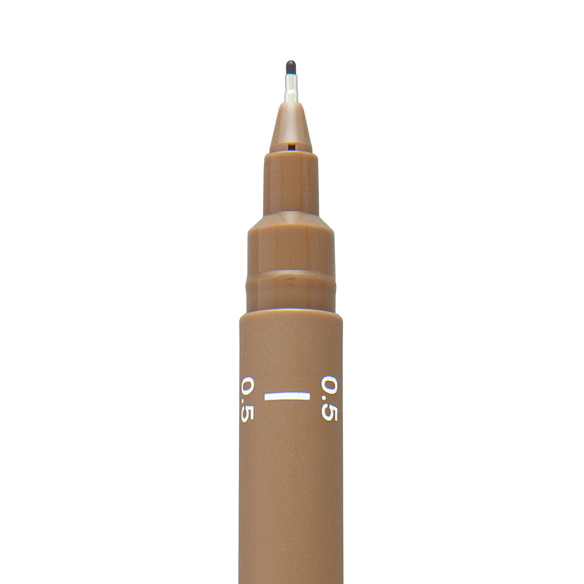 Uni Pin Fine Line Pen, Sepia