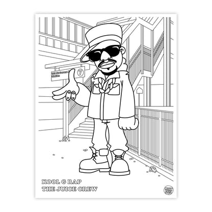 HipHop Coloring book