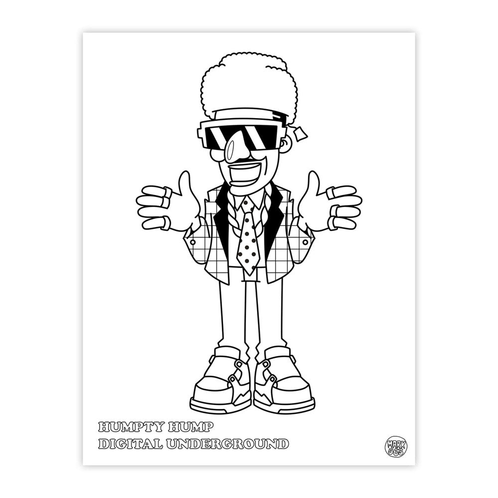 HipHop Coloring book